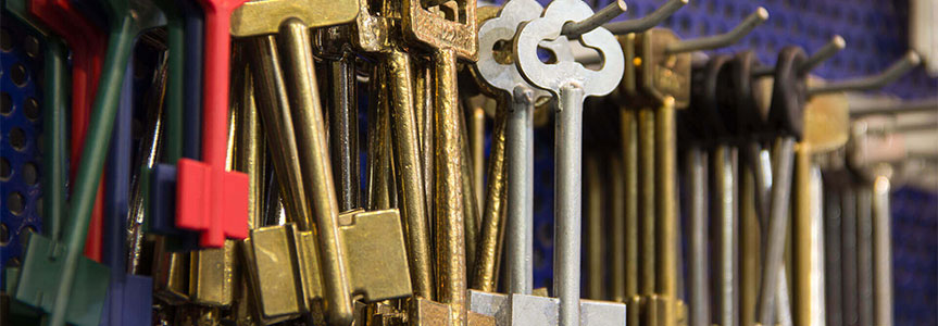 Заготовки для ключей к замкам разных типов